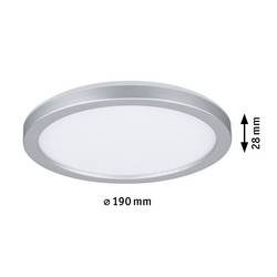 Paulmann 70990 P Atria Shine 11,2W 3000K 190mm ch mt Ks LED stropní svítidlo LED pevně vestavěné LED 11.2 W chrom (matný)