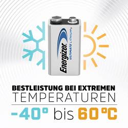 Energizer Ultimate 6LR61 baterie 9 V lithiová 9 V 10 ks