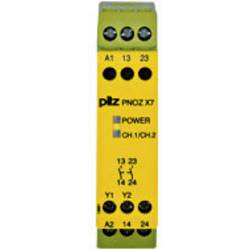 PILZ PNOZ X7 24VACDC 2n/o bezpečnostní relé, 24 V DC/AC, 2 spínací kontakty, (š x v x h) 22.5 x 87 x 121 mm, 774059, 1 ks