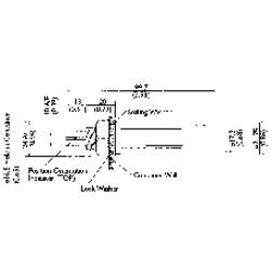 TE Connectivity Sensor LDS803-51 CLDS 803-51 hladinový spínač, 1 spínací kontakt, 1 rozpínací kontakt, 1 A, IP65