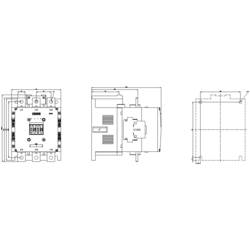 Siemens 3RT1076-6AS36 stykač 3 spínací kontakty 1000 V/AC 1 ks