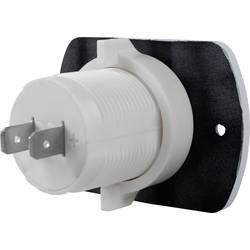 AS Schwabe Vestavná zásuvka USB Caravan, 2 zásuvky, bílá Proudová zatížitelnost (max.)=2.1 A 5 V