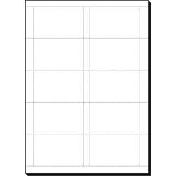 Sigel DP839 potisknutelné vizitky, mikroperforované 85 x 55 mm vysoce bílá 150 ks Formát papíru: A4