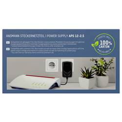 Ansmann 1201-0027 síťový adaptér / napájení, 12 V/DC, 2.5 A, 30 W