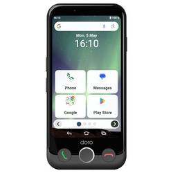 doro Aurora A20 graphit 4,5 64GB smartphone pro seniory černá