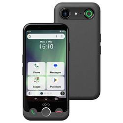 doro Aurora A20 graphit 4,5 64GB smartphone pro seniory černá