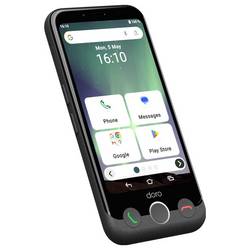 doro Aurora A20 graphit 4,5 64GB smartphone pro seniory černá