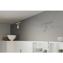 Paulmann Wire Corduo Wall Mount Set 94600 nízkonapěť. komponent lankových systémů nástěnný držák chrom (matný)