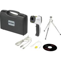 VOLTCRAFT IR 1201-50D USB infračervený teploměr, optika 50:1, -50 - 1200 °C, pyrometr