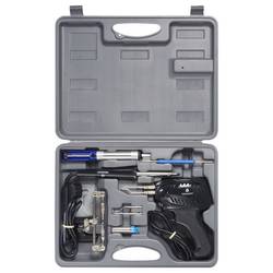TOOLCRAFT SK 3000 pájecí souprava 230 V 100 W poniklovaný pájecí hrot 460 °C (max) vč. pájecí pistole, vč. odkládací stojánek, vč. třetí ruka, vč. odsávací