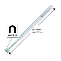 TOOLCRAFT TO-6541704 Magnetický tužkový zvedák vysouvací 130 - 630 mm zvedací síla 1,3 kg magnetický zvedák