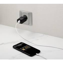 VOLTCRAFT SPS-1000 USB USB nabíječka, 1x USB A , 5 W, černá