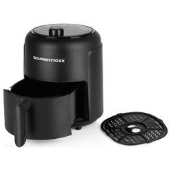 GourmetMaxx Heißluft-Fritteuse 2,3l 1000W schwarz horkovzdušná fritéza 1000 W černá