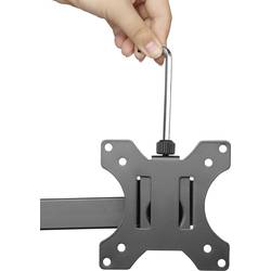 SpeaKa Professional SP-MM-302 rameno na monitory 2 Displej: (s) 33,0 cm (13) - 81,3 cm (32) černá otočný, nastavitelná výška, naklápěcí, nakláněcí