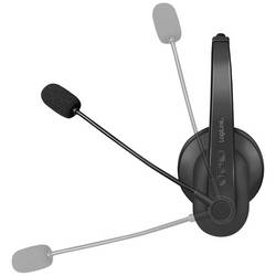 LogiLink BT0060 Headset otevřená (On Ear) Bluetooth® stereo černá regulace hlasitosti Počítače