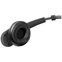 LogiLink BT0060 Headset otevřená (On Ear) Bluetooth® stereo černá regulace hlasitosti Počítače