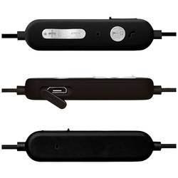 LogiLink BT0056 špuntová sluchátka (In Ear) Bluetooth® stereo černá sportovní
