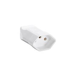 Bachmann 912274 zásuvka termoplast 250 V bílá IP20