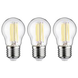 Paulmann 29215 LED Energetická třída (EEK2021) A (A - G) E27 kapkový tvar 2.5 W teplá bílá (Ø x v) 45 mm x 80 mm 3 ks