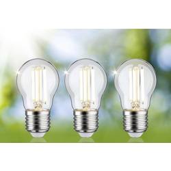 Paulmann 29215 LED Energetická třída (EEK2021) A (A - G) E27 kapkový tvar 2.5 W teplá bílá (Ø x v) 45 mm x 80 mm 3 ks