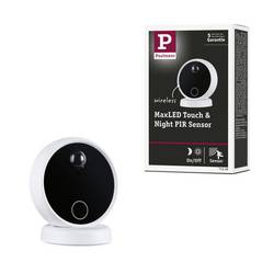 71228 MaxLED Paulmann Home bezdrátový IR detektor pohybu, Bezdrátové dotykové čidlo bílá, černá