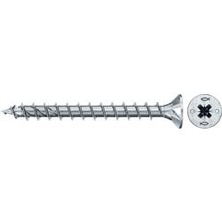 Fischer 670405 Power-Fast II CZF šrouby do dřevotřísky 5 mm 60 mm křížová drážka Pozidriv ocel galvanizováno zinkem 200 ks