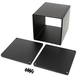 Hammond Electronics 1455NS1202BK univerzální pouzdro 120 x 103 x 103 hliník extrudovaný černá 1 ks