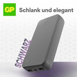 GP B+ powerbanka Li-Pol, 20000 mAh, USB-A, USB-C®, šedá, Indikátor stavu