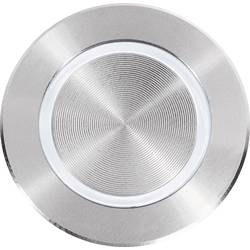 Renkforce RF-4707816 tlačítka zvonku piezo 1násobné nerezová ocel, bílá 24 V/0,3 A