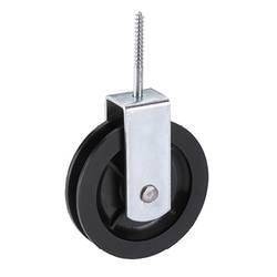 dörner + helmer 4811094 kladka se šroubem 50 mm plast 6 ks