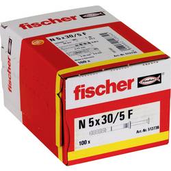 Fischer 513736 hřebíková hmoždinka 30 mm 5 mm 100 ks