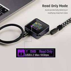 Dockcase Pocket Smart Pouzdro pro SSD M.2 USB-C™ (USB 3.2 Gen 2) 10 GBit/s M.2 PCIe NVMe 2230 DSWC1M-3G