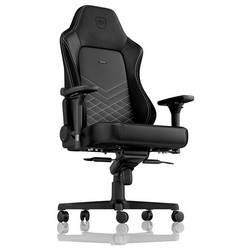 Noblechairs noblechairs HERO Gaming Stuhl - schwarz/platinweiß herní židle černá