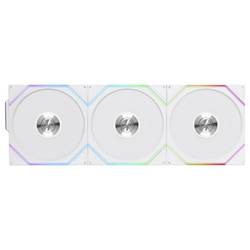 Lian Li Lian Li UNI FAN TL Wireless Lüfter, ARGB, PWM, 3er-Pack - 120 mm, weiß PC větrák s krytem bílá (š x v x h) 120 x 28 x 124 mm