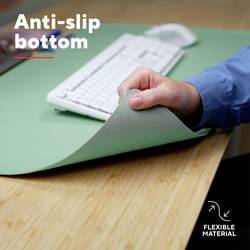 Trust BENYA XXL DESK PAD - GREEN podložka pod klávesnici a myš zelená
