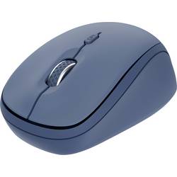 Trust YVI+ MULTI-DEVICE WIRELESS MOUSE BLUE myš, přenos bezdrátový, Bluetooth®, USB, modrá