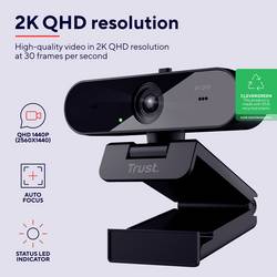 Trust 2K QHD-Webcam Konferenzen webkamera