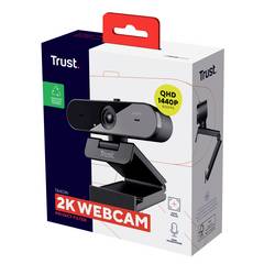 Trust 2K QHD-Webcam Konferenzen webkamera