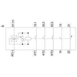 Siemens 3RT2027-2XB40-0LA2 dráhový stykač 3 spínací kontakty 690 V/AC 1 ks