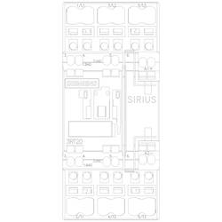 Siemens 3RT2027-2XB40-0LA2 dráhový stykač 3 spínací kontakty 690 V/AC 1 ks