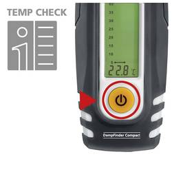 Laserliner DampFinder Compact měřič vlhkosti materiálů, měření teploty