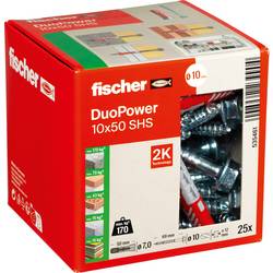 Fischer 535461 DUOPOWER 10x50 S LD 2komponentní hmoždinka 50 mm 10 mm 25 ks