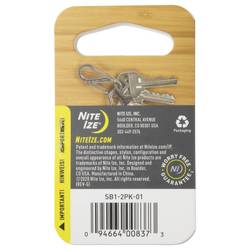 NITE Ize NI-SB1-2PK-01 karabina 40 mm x 1.42 mm 2 ks