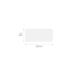 NIIMBOT etikety transparentní 210 ks A2G88588201 jmenovky, cenovky