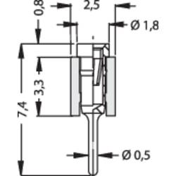 Fischer Elektronik precizní dutinková lišta Počet řádků: 1 Počet kontaktů v řadě: 50 10039798 1 ks Piece