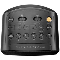 Sangean DCR-83 A500459 stolní rádio, DAB+, FM, AUX, Bluetooth, USB, s USB nabíječkou, funkce alarmu, černá