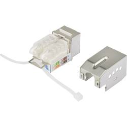 RJ45 vestavný modul S funkcí zablokování Keystone CAT 6A Renkforce KSV10