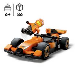 60442 LEGO® CITY F1® závodní řidič s McLaren závodním autem