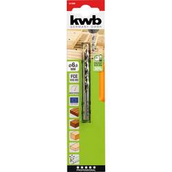 kwb 511906 spirálový vrták do dřeva 6 mm Celková délka 93 mm 1 ks