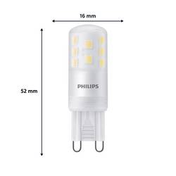 Philips 8720169302112 LED Energetická třída (EEK2021) E (A - G) G9 3.7 W = 40 W teplá bílá 3 ks